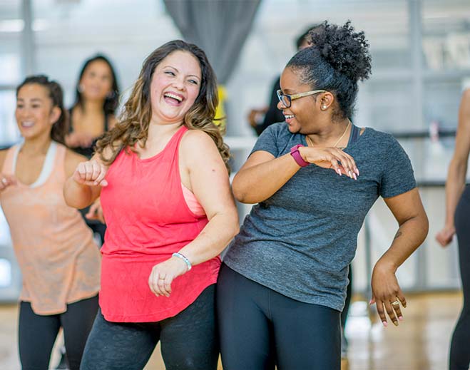 ladies dancing